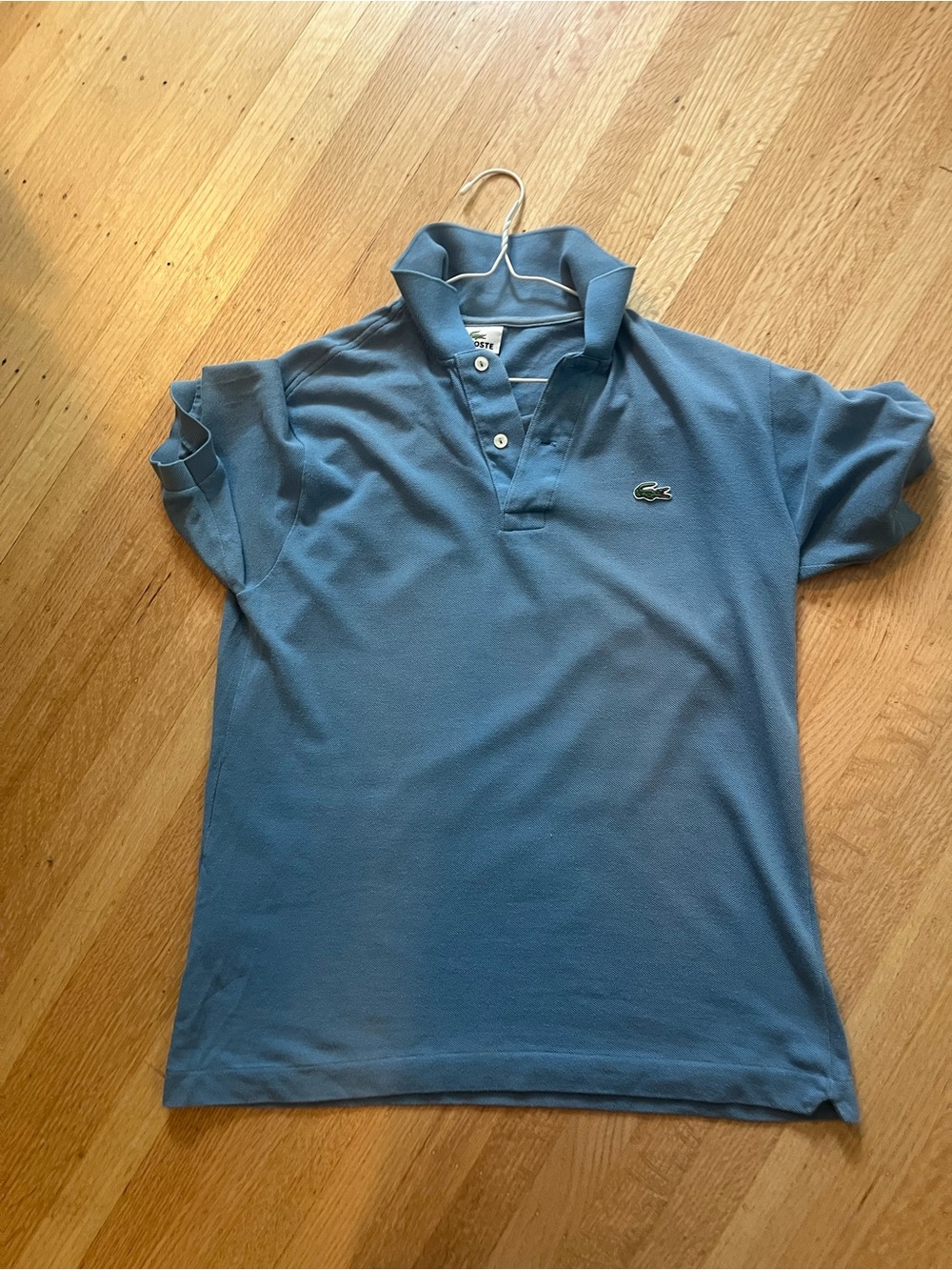 Classic Lacoste Light Blue Polo Shirt